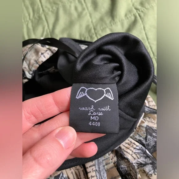 Hot Topic Spin Doctor Luna printed gothic dress - Picture 7 of 16